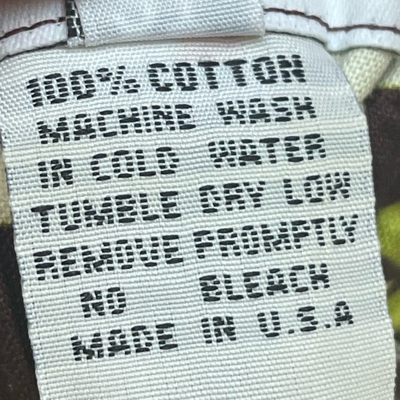 A bushel and a peck toddler dress size 3T brown with orange and yellow florals - Picture 4 of 5